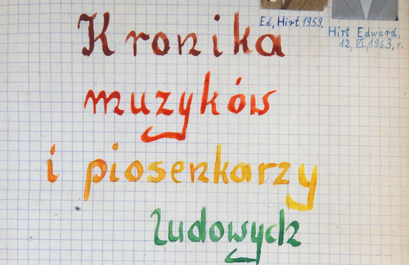 Kronika muzyków wsi Chrośnica
